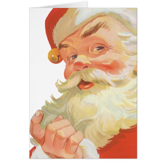 Vintages Weihnachten danken Ihnen Karte