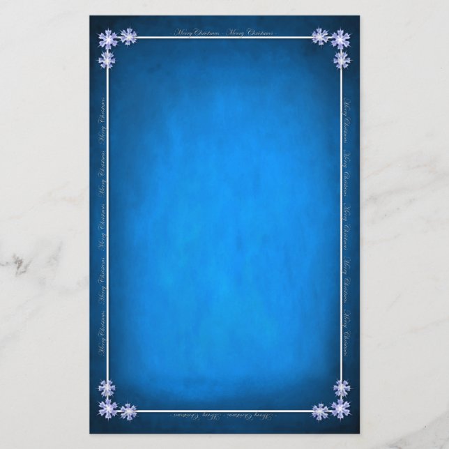 Vintages Weihnachtsbriefpapier Briefpapier (Vorderseite)