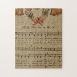 Vintages Weihnachtscarol-Musik-Blatt