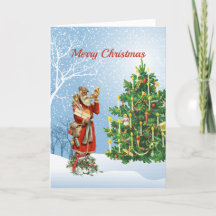 Vintages Weihnachtsfest