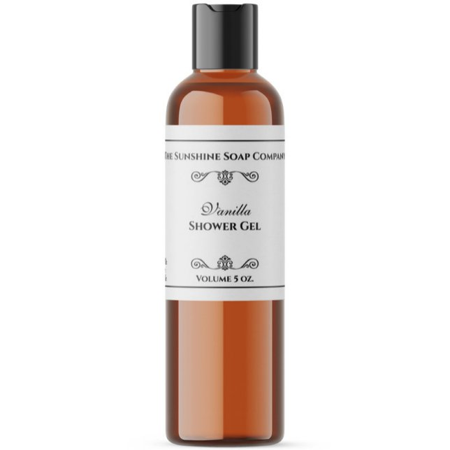 Vintages Weiß mit schwarzem Kosmetiklabel (Von Creator hochgeladen)