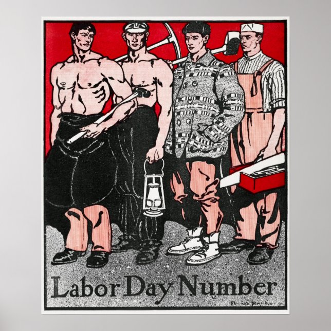 Vintages Werbeplakat Poster (Vorne)