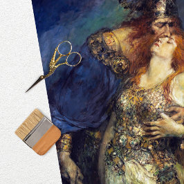 Vintages Woman Decoupage Tissue Paper Seidenpapier