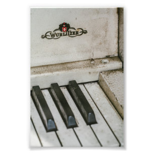 Vintages Wulitzer Electric Piano Fotodruck