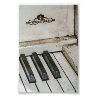 Vintages Wulitzer Electric Piano Fotodruck