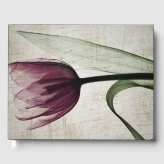 Vintages X-Ray Tulip Gästebuch