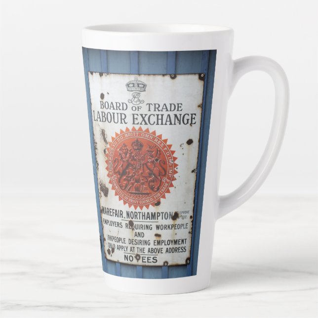 VINTAGES ZEICHEN MILCHTASSE (Rechts)