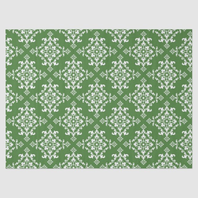 Vintages Zellstoffpapier Seidenpapier (Vorderseite)