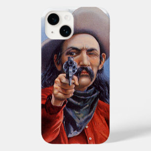 Vintages Zigar Label Kunst, Cowboy trifft auf Mark Case-Mate iPhone 14 Hülle