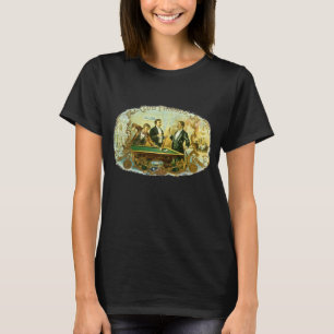 Vintages Zigarrenlabel Kunst, Kletterfreunde Billa T-Shirt