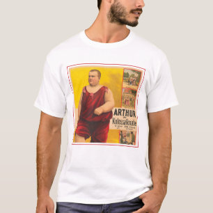 Vintages Zirkusposter von Arthur, dem Kolossalskid T-Shirt