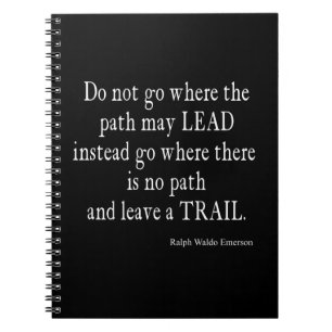 Vintages Zitat der Inspiration Notizblock