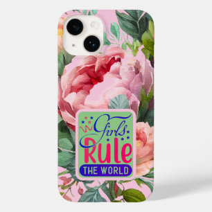 Vintages Zitat von Peony Girl Case-Mate iPhone 14 Hülle