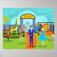 Vintages Zooposter