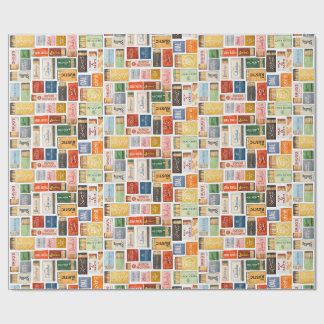 Vintange Dallas Matchbook-Geschenkpapier Geschenkpapier