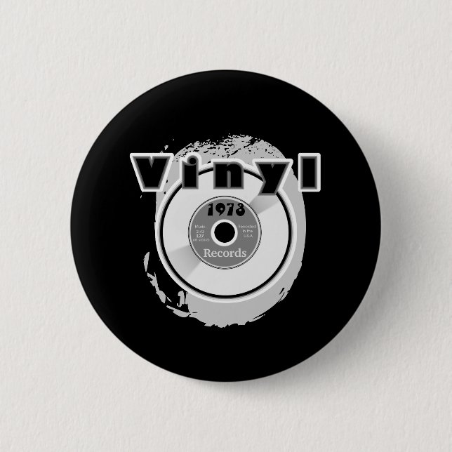 VINYL45 U/min Aufzeichnung 1973 Button (Vorderseite)