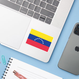 Vinyl-Aufkleber mit der Flagge Venezuelas Aufkleber