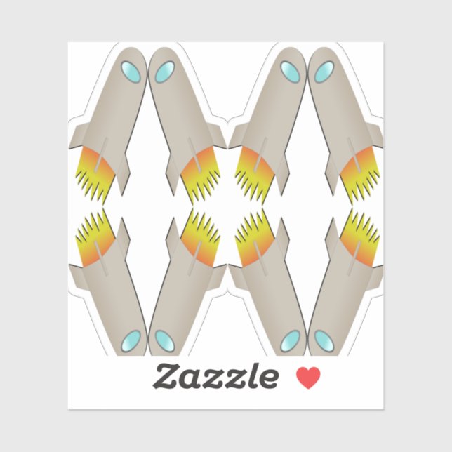 Vinyl-Aufkleber nach Maß Aufkleber (Blatt)