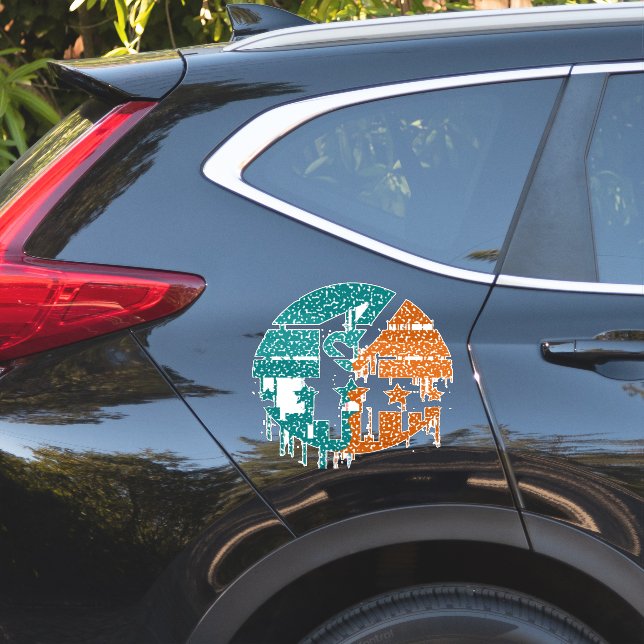 Vinyl-Aufkleber nach Maß Aufkleber (Auto Seite)
