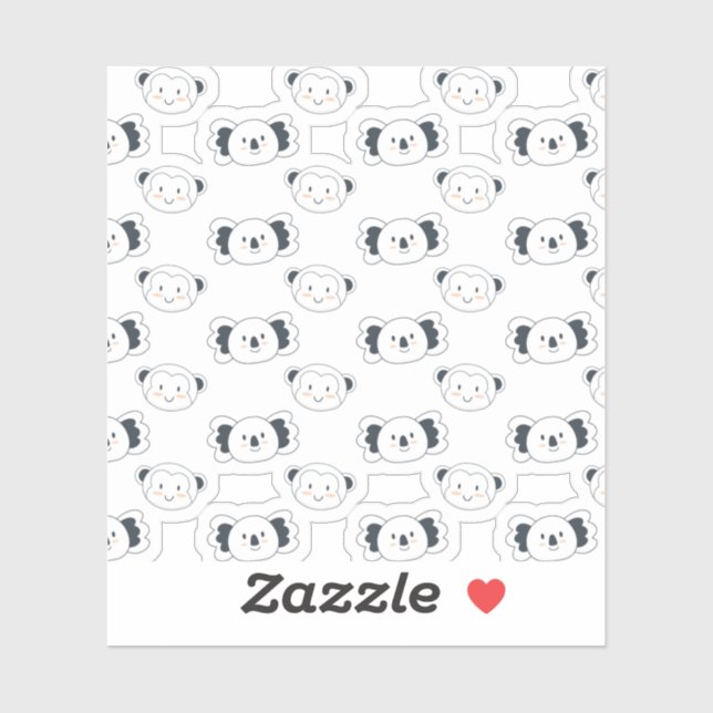 Vinyl-Aufkleber nach Maß Aufkleber (Blatt)