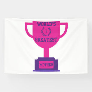 Vinyl-Banner zum WeltMuttertag 4x6 Banner