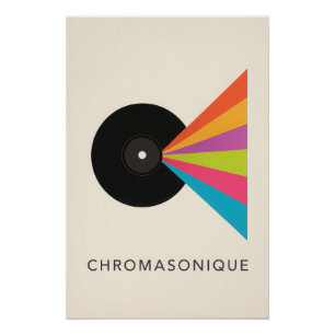 Vinyl Chromasonique - Poster