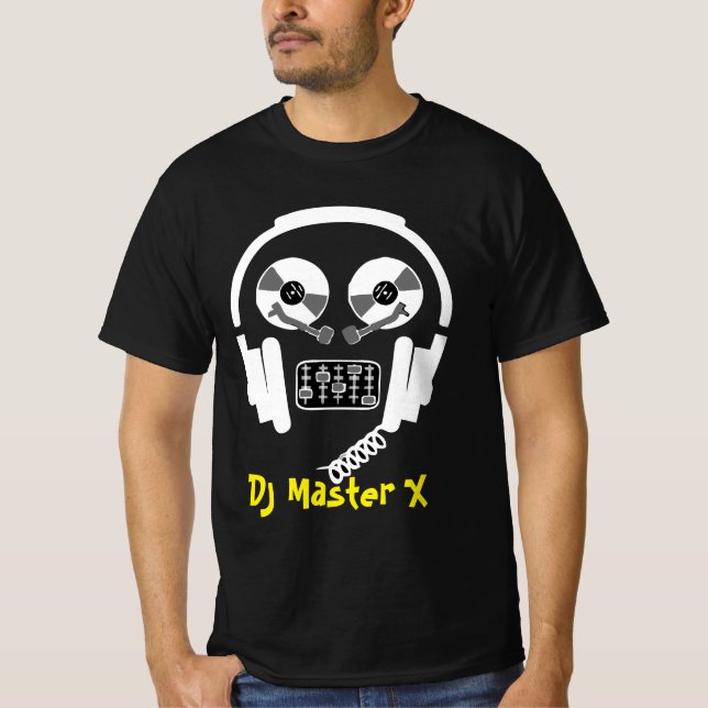 Vinyl DJ T - Shirt (Vorderseite)