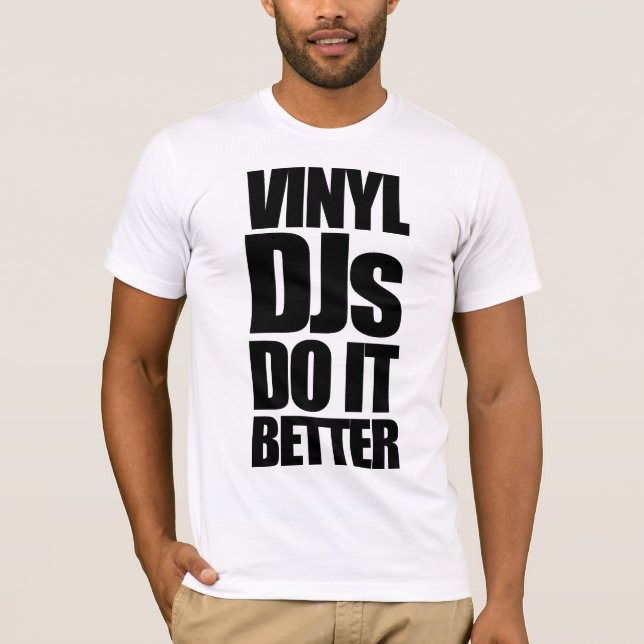 Vinyl Djs T-Shirt (Vorderseite)