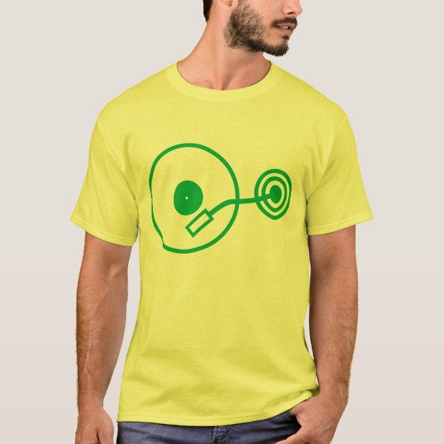 Vinyl einfach T-Shirt (Vorderseite)