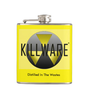 Vinyl eingewickelte KillWare® Flasche Flachmann