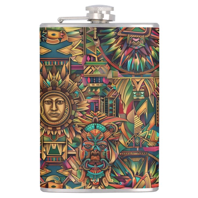 Vinyl Fl Flachmann (Vorderseite)