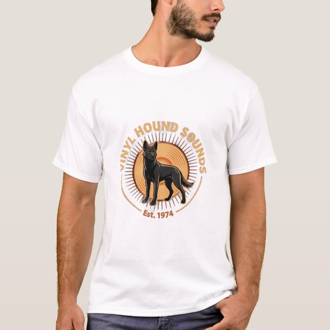 Vinyl Hound Sounds T-Shirt (Vorderseite)