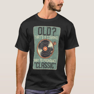 Vinyl Inspiriert Vinyl-Platten in Verbindung mit V T-Shirt