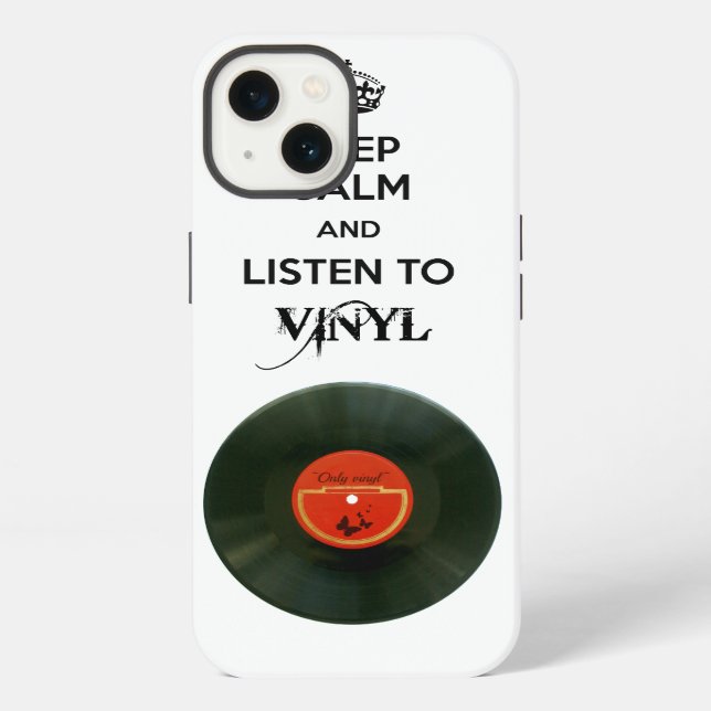 Vinyl iPhone Hülle (Rückseite)