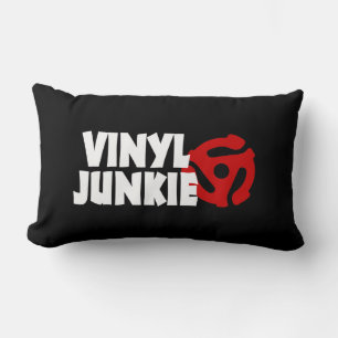 Vinyl Junkie Lendenkissen