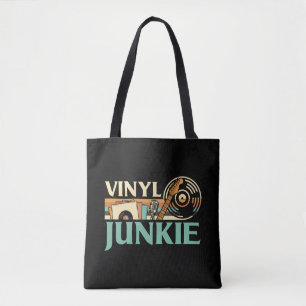 Vinyl-Junkie LP-Schallplatten DJ-Plattenspieler Mu Tasche