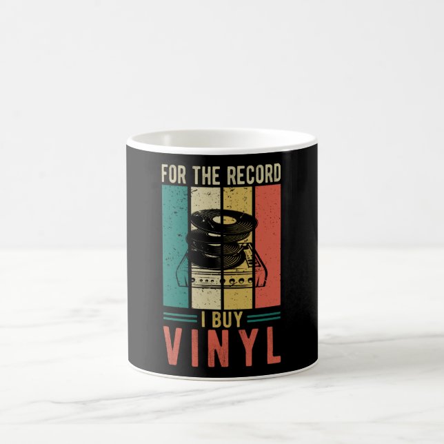 Vinyl Kaffeetasse (Mittel)