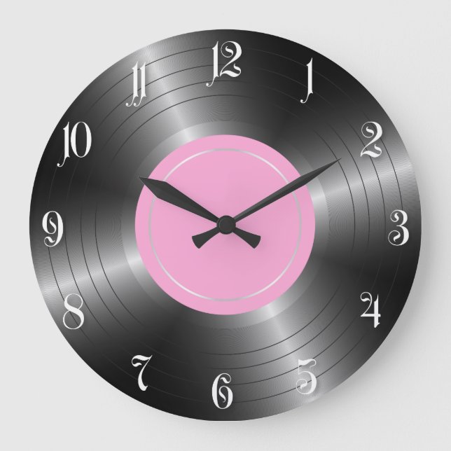 Vinyl-Langspielscheibe Große Wanduhr (Vorderseite)