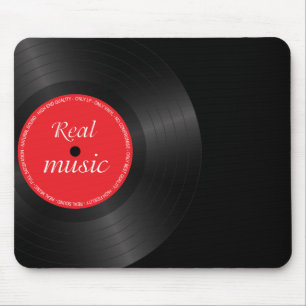 Vinyl-Langspielscheibe Mousepad