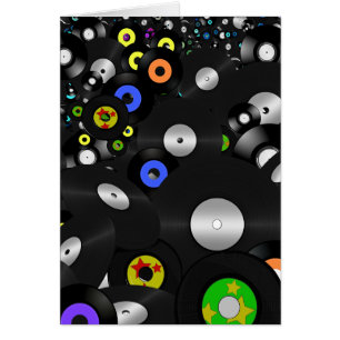 Vinyl-Look Platten - LP und 45