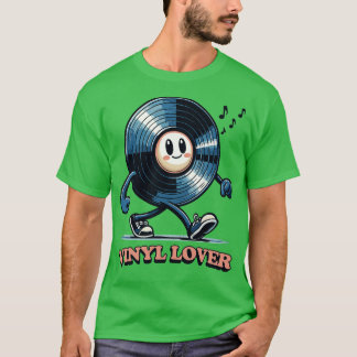 Vinyl Lover Vinyl Geek Design T-Shirt