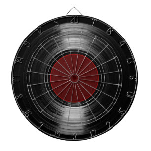 Vinyl Platte Dartscheibe