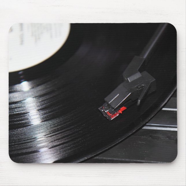 Vinyl Platte Mousepad (Vorne)