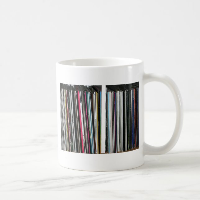 Vinyl-Platten Kaffeetasse (Rechts)