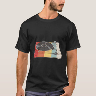 Vinyl Platten Turntable Dj T-Shirt