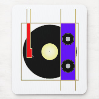 Vinyl Player Mousepad