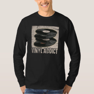 Vinyl-Player Schallplatten-Player Musik T-Shirt
