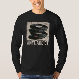 Vinyl-Player Schallplatten-Player Musik T-Shirt