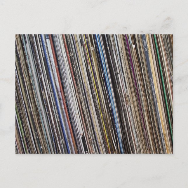 Vinyl Postkarte (Vorderseite)