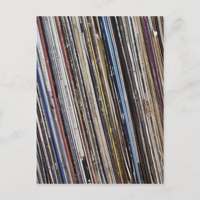 Vinyl Postkarte (Vorderseite)